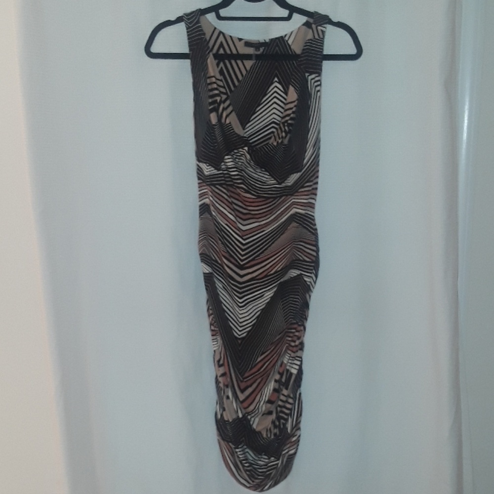 Tart Sleeveless Cowl Neck Dress